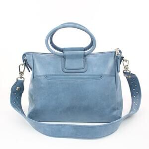 HOBO Blue Ring Handle Crossbody Bag